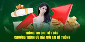 Thông tin chi tiết các chương trình ưu đãi mới tại hệ thống